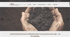 Desktop Screenshot of iowalandguy.com